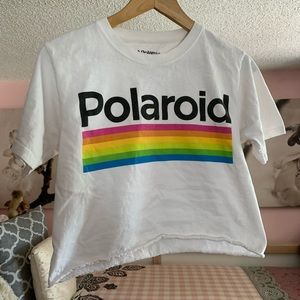 Polaroid Crop Top